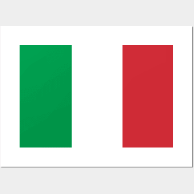 Italy Flag Wall Art by Historia